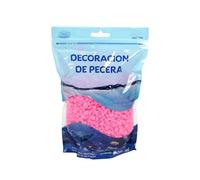 SMELL & SMILE Grava Acuario Piedra Natural Decorativa para Acuarios de Agua Dulce y Marina Sustrato Natural para Decoración de Fondo 1KG (Rosa, 4-6mm)