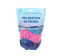 SMELL & SMILE Grava Acuario Piedra Natural Decorativa para Acuarios de Agua Dulce y Marina Sustrato Natural para Decoración de Fondo 1KG (Rosa, 6-8mm)