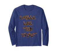 Smells Like Teen Spirit T-Shirt - Iconic & Grunge-Inspired Manga Larga