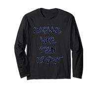Smells Like Teen Spirit T-Shirt - Iconic & Grunge-Inspired Manga Larga
