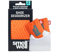 SmellWell Active Geometric Orange 1516 - Insertos ambientador natural para zapatos, guantes, bolsas (paquete de 2)