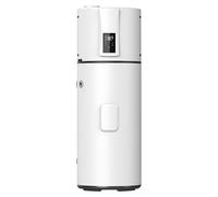 SMETA Bomba de calor vertical 194 L, R290, bomba de calor aire-agua para villas, hoteles, apartamentos, comercios y exteriores, silencioso, 50 dB, calentamiento rápido a 75 °C, WiFi