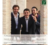 Smetana, Castelnuovo-Tedesco, Chostakovitch : Trios avec piano