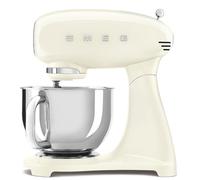 SMF05CREU SMEG - Robot pastelero multifunción 4,8 l 1000 W, crema