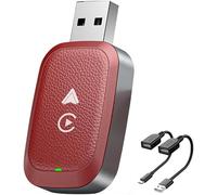 SMFDC Adaptador CarPlay Inalámbrico para Renault Clio Twingo Megane Scenic Koleos Captur Kadjar Koleos, Adaptadores Inalámbricos Carplay 2 en 1 Android Auto Adaptador Car Play,C