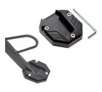 SMFDC Almohadilla Caballete de Moto para BMW M 1000 RR 2021 2022 2023 2024 2025 2026, Placa de Apoyo Antideslizante en Aluminio Placa de Extensión de Soporte Lateral,D-Black