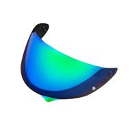 SMFDC Visera de Casco Moto para HJC C10 HJ-34P, Casco de Moto Resistente Al Viento Cara Completa Protección UV Accesorios,Normal-K Revo Deep Green