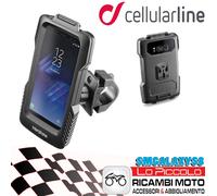 SMGALAXYS8 - Soporte Manillar -cellularline- Galaxy S8 Pro Caso para Moto