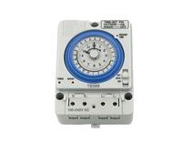 SMGLRUEAT 100-240V AC 24Hours Daily Programmable Mechanical Timer Swith TB-388 Analog Time Relay Setting 15Minutes TB388