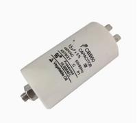 SMGLRUEAT 1pc CBB60 Starting Capacitor Double Insert Replacement Electronic Starter Run Capacitors with Screws 25UF 450V