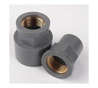 SMGLRUEAT 3pcs/lot 20~32mm To 1/2"~1" Copper Thread PVC Joints Garden Irrigation Water Pipe Connectors Aquarium Fish Tank Tube Joint DIY Tools (Color : 25mm 1I2 Inch, Diameter : Blue)