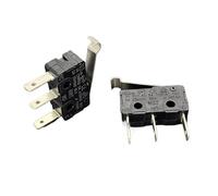 SMGLRUEAT 5pc MS2 25T85 Microswitch with Handle 3 Long Pin 5A250V Touch Travel Limit Detection Reset Key Switch