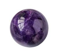 SMGLRUEAT Amethyst Crystal Ball - Sphere Balls for Witchcraft and Decorative Crystals Stones Beginners Gift, ball-35~40mm
