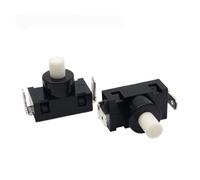 SMGLRUEAT Emergency Stop Switch 10pcs KAG-01B Emergency Stop Push Button Switch ON Off Self-Lock for Home Appliances Kettle, Vacuum Cleaner