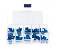 SMGLRUEAT Kit de potenciómetro Resistencia Ajuste multivuelta 3296 W, 500R, 1K, 2K, 5K, 10K, 20K, 50, 100K, 200K, 1M, Unidades/Lote