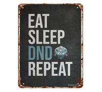 SMGLRUEAT Novelty Metal Wall-Art Pharmacy Theme Know How To Mix It Up for Bedroom Dorm Room Locker Office Man Cave 8 X 12 in