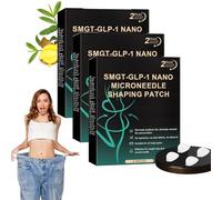 SMGT-GLP-1 Parche De Nano Microneedle, 4PCS/Caja De Parches De Microneedle, Parche Antienvejecimiento Natural, Estiramiento De La Piel Y Reducción De Arrugas, Para Mujeres Y Hombres (3Box)