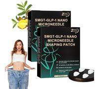 SMGT-GLP-1 Parche De Nano Microneedle, 4PCS/Caja De Parches De Microneedle, Parche Antienvejecimiento Natural, Estiramiento De La Piel Y Reducción De Arrugas, Para Mujeres Y Hombres (2Box)