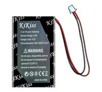 SMH5 (2 líneas) Batería de carga rápida de 850 mAh compatible con auriculares Bluetooth Sena SMH5 SMH5D SPH10H (2 líneas), polímero de iones de litio de 0 ciclo, batería de repuesto para auriculares