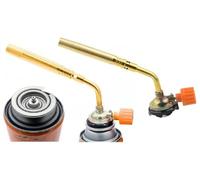 SMHLINE® Soplete de gas, cartuchos de gas, 227 g, soplete, soplete multiusos, mechero Bunsen, 1371 °C, soplete de soldadura de 1760 W, dispositivo flameador, eliminador de malas hierbas, soplete de