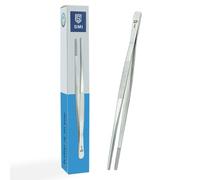 SMI 26 cm Pinzas Barbacoa Pinzas Cocina Pinzas De Cocina Largas Pinzas Comida Pinzas Para Marisco Acero Inoxidable Pinzas Emplatar