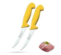 SMI - 5 pulgadas Cuchillo para deshuesar Solingen, Cuchillo de carne, Cuchillo de carnicero 2 piezas - Made in Germany