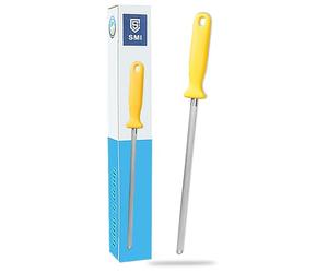 SMI Chaira Afilar Cuchillos Solingen Afilador De Cuchillo Afilador De Acero Afilador Manual Chaira Acero De Afilar - Made in Germany