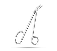 SMI - Tijeras de uñas de pies extra largas mango cortaúñas encarnadas de acero inoxidable tijeras de pedicura (18 cm - 800)