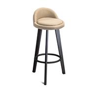 SMIDD Silla Ajustable para Oficina en casa Sillas Altas de Barra de Madera Sillas de salón con Respaldo de Hotel Taburete de mostrador Sillas de Comedor (Color : 70CM-13)