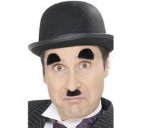 Desconocido Smiffy's Kit Charlie Chaplin Adulto - Negro - Talla única