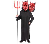 Smiffys 2 Headed Demon Reaper Costume Age 7-9