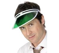 Smiffy's Visera de póquer Miffy 31706, color verde, talla única