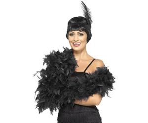 Smiffy's 45193 Deluxe Boa, Red, One Size