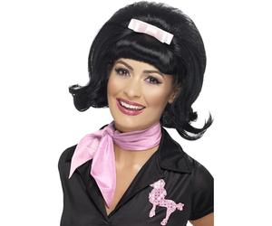 Smiffys 50s Flicked Beehive Bob