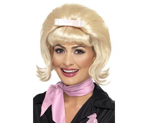 Smiffys 50s Flicked Beehive Bob, Blonde