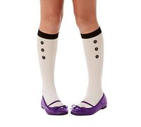 Smiffy's Officially Licensed Socks Smiffys-Calcetines con licencia oficial de Santoro The Hour, color blanco, talla única 52378