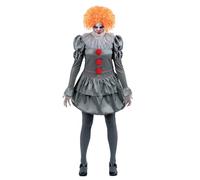 Disfraz De Payaso Pennywise Para Damas Halloween Licenciado IT Capítulo Dos