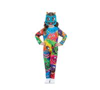 Smiffys 99937 Monster Party Costume, Unisex Children, Multi-Colour Toddler - 1-2