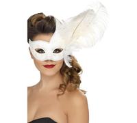 Adultos Baile de Máscaras Antifaz Ópera Mujer Disfraz Hombre Blanco Máscara