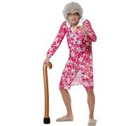 Smiffys Bastón Inflable, marrón, Disfraz Divertido, Accesorios de Vestir para Adultos