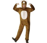 Smiffys Bear Costume, Brown (Size M)