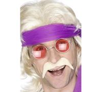 Smiffy's - Bigote rubio de años 70s retro para hombre, talla única (1902BL)