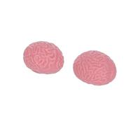 Smiffys Bolas de cerebro elásticos y blandos con purpurina, 12 piezas
