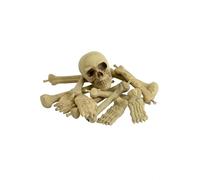 Smiffys Bolsa de huesos y calavera Halloween, Carnaval