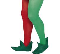 Smiffys Botas de elfo, Verdes