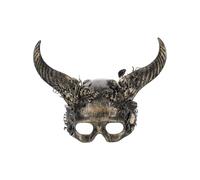 Smiffys Careta deluxe de demonio con luz LED