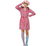 Smiffys Cat Lover Lady Costume, Pink (Size M)
