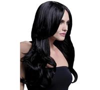 Smiffys Fever Khloe Wig, Black