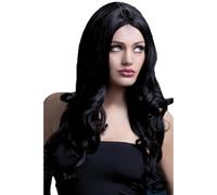 Smiffys Fever Rhianne Wig, Black