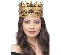 Smiffys Corona gótica de metal de vampiro de la realeza Halloween